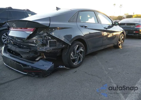 2025 Hyundai Elantra Sel Sport из США, поврежденный, VIN KMHLM4DGXSU956626